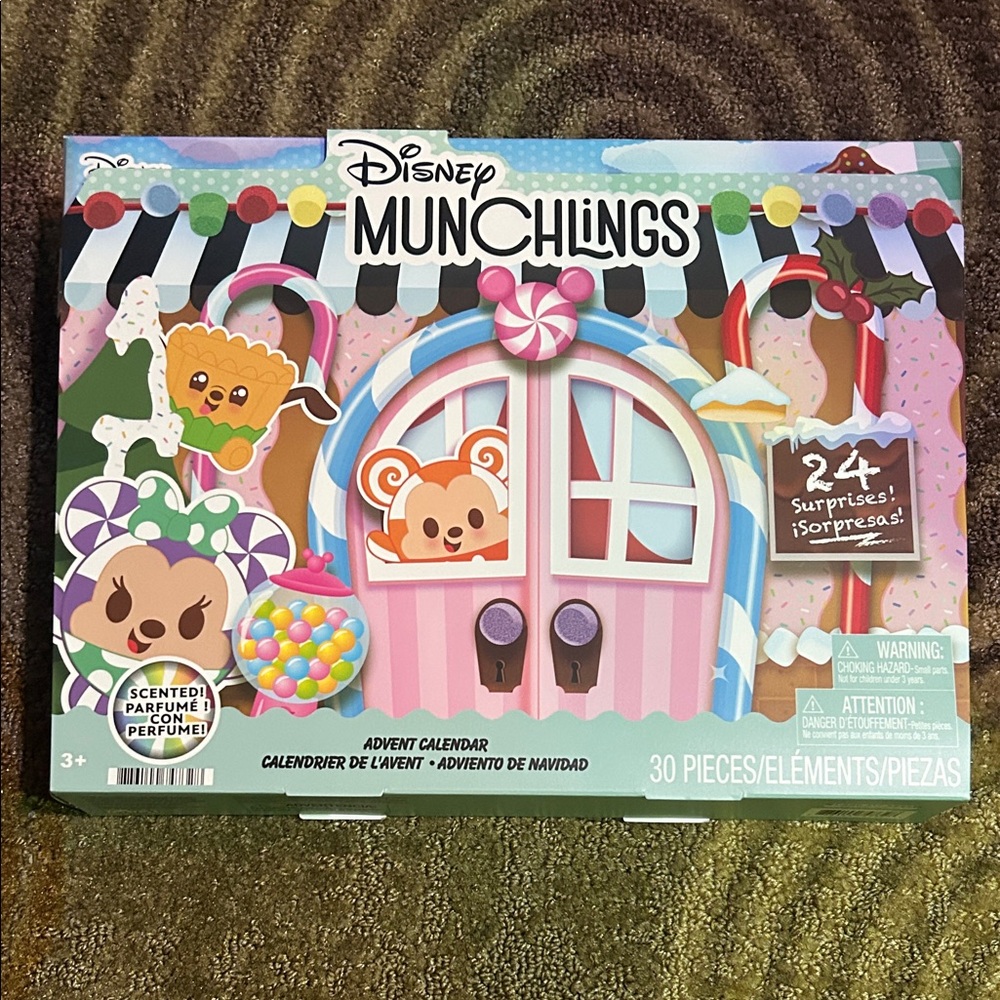 Disney Munchlings Advent Calendar - Pink and Green